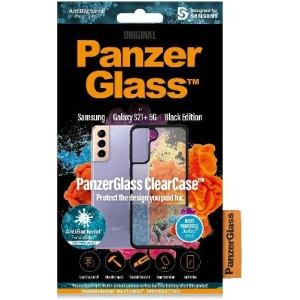 Hurtownia GSM - Etui PanzerGlass ClearCase Samsung Galaxy S21+ Plus schwarz/black - PZG127 - {ean13} - Hurt