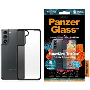 Hurtownia GSM - Etui PanzerGlass ClearCase Samsung Galaxy S21 G991 negru/black - PZG128 - {ean13} - Hurt