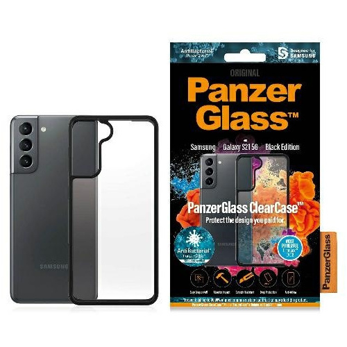 PanzerGlass Distributor - 5711724002618 - PZG128 - PanzerGlass ClearCase Samsung Galaxy S21 G991 black - B2B homescreen