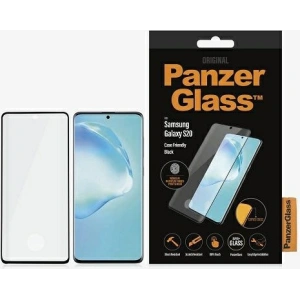 Wholesale PanzerGlass Curved Super+ Samsung Galaxy S20 Case Friendly Finger Print black - PZG136 - {ean13} - Hurt