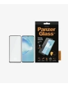 Sticlă securizată PanzerGlass Curved Super+ Samsung Galaxy S20 Case Friendly Finger Print negru/black