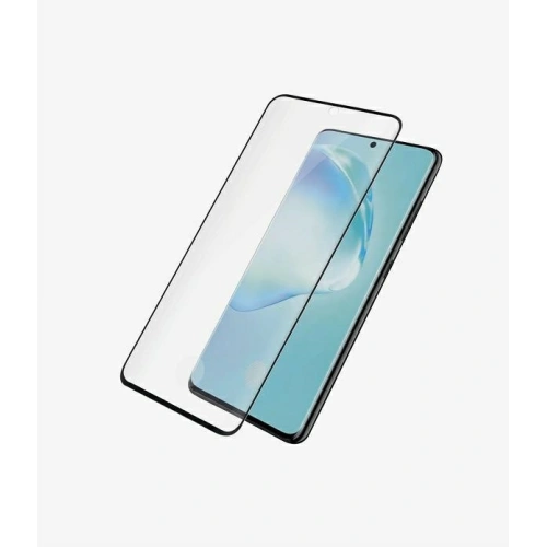 Szkło hartowane PanzerGlass Curved Super+ Samsung Galaxy S20 Case Friendly Finger Print czarny/black