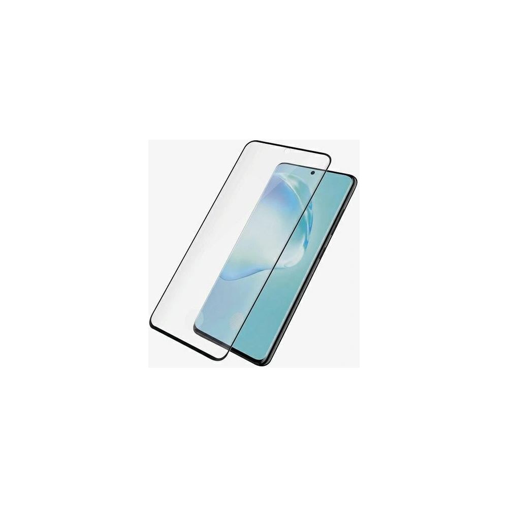 Hurtownia GSM - Edzett üveg PanzerGlass Curved Super+ Samsung Galaxy S20 Case Friendly Ujjlenyomat fekete/black - PZG136 - {ean13} - Hurt