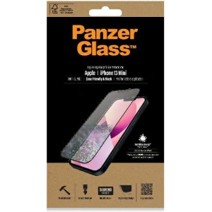 Szkło hartowane PanzerGlass E2E Anti-Glare Apple iPhone 13 mini Case Friendly AntiBacterial MicroFracture czarny/black Pro2753 Szkło hartowane PanzerGlass E2E Anti-Glare Apple iPhone 13 mini Case Friendly AntiBacterial MicroFracture czarny/black Pro2753