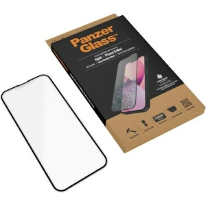 Szkło hartowane PanzerGlass E2E Anti-Glare Apple iPhone 13 mini Case Friendly AntiBacterial MicroFracture czarny/black Pro2753 Szkło hartowane PanzerGlass E2E Anti-Glare Apple iPhone 13 mini Case Friendly AntiBacterial MicroFracture czarny/black Pro2753