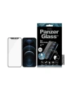 Gehärtetes Glas PanzerGlass E2E Mikroriss Apple iPhone 12 Pro Max CamSlider Swarovsky Case Friendly Antibakteriell schwarz/black