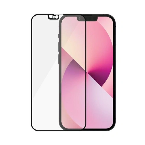 Szkło hartowane PanzerGlass E2E Microfracture Apple iPhone 13 mini CamSlider Swarovsky Case Friendly AntiBacterial czarny/black 2750