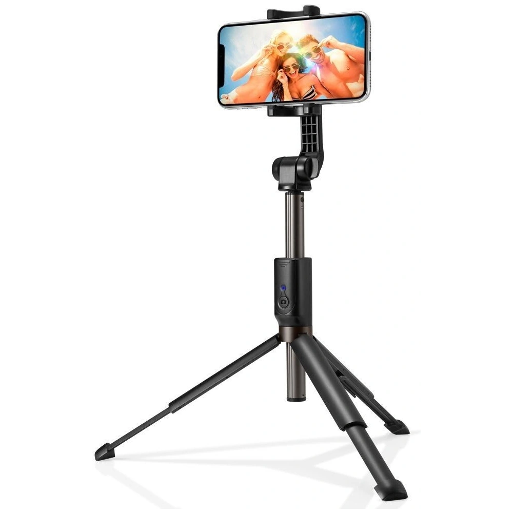 Hurtownia GSM - Spigen S540W Bezdrátový selfie stick stativ černý - SPN732BLK - {ean13} - Hurt