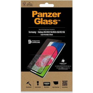 Wholesale PanzerGlass E2E Microfracture Samsung Galaxy A52/A53 5G Case Friendly AntiBacterial black - PZG168 - {ean13} - Hurt