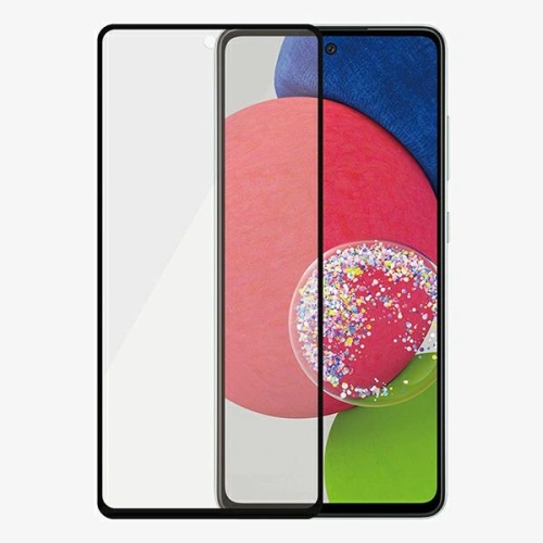 Szkło hartowane PanzerGlass E2E Microfracture Samsung Galaxy A52/A53 5G Case Friendly AntiBacterial czarny/black