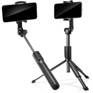 Spigen S540W Wireless Selfie Stick Tripod Black
