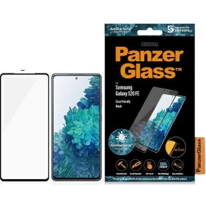 Hurtownia GSM - Gehärtetes Glas PanzerGlass E2E Mikrofraktur Samsung Galaxy S20 FE Case Friendly Fingerabdruck Antibakteriell schwarz/black - PZG170 - {ean13} - Hurt