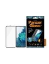Gehärtetes Glas PanzerGlass E2E Mikrofraktur Samsung Galaxy S20 FE Case Friendly Fingerabdruck Antibakteriell schwarz/black