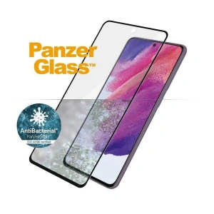 Hurtownia GSM - Sticlă securizată PanzerGlass E2E Microfracture Samsung Galaxy S21 FE Case Friendly Finger Print AntiBacterial negru/black 7275 - PZG172 - {ean13} - Hurt