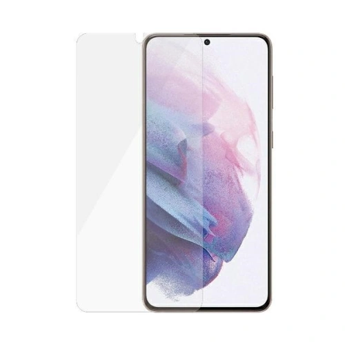 Szkło hartowane PanzerGlass E2E Microfracture Samsung Galaxy S21+ Plus Case Friendly Finger Print AntiBacterial czarny/black