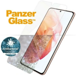 Hurtownia GSM - Eingehärtetes Glas PanzerGlass E2E Mikrofraktur Samsung Galaxy S21 Case Friendly Fingerabdruck Antibakteriell schwarz/black - PZG174 - {ean13} - Hurt