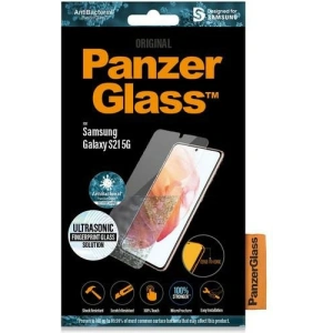 Hurtownia GSM - Eingehärtetes Glas PanzerGlass E2E Mikrofraktur Samsung Galaxy S21 Case Friendly Fingerabdruck Antibakteriell schwarz/black - PZG174 - {ean13} - Hurt