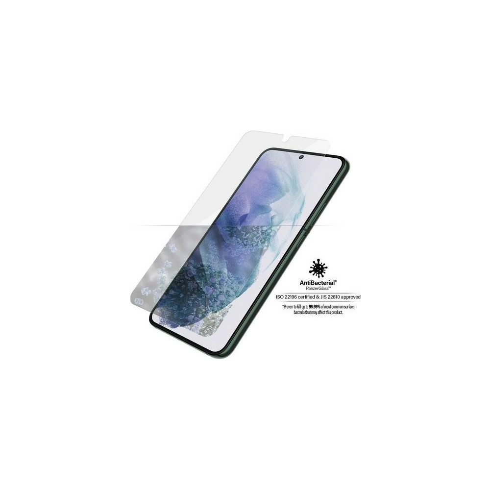 Hurtownia GSM - Tvrzené sklo PanzerGlass E2E Microfracture Samsung Galaxy S22+ Plus Case Friendly AntiBacterial černý/black 7294 - PZG175 - {ean13} - Hurt