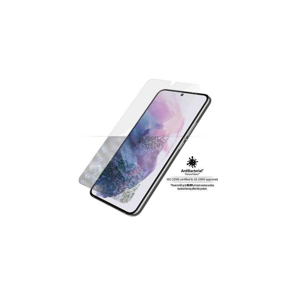 Hurtownia GSM - Edzett üveg PanzerGlass E2E Mikrotörés Samsung Galaxy S22 Case Friendly Antibakteriális fekete/black 7293 - PZG176 - {ean13} - Hurt