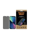 Sticlă de privatizare PanzerGlass E2E Privacy Apple iPhone 16e / 14 / 13 / 13 Pro Case Friendly Microfracture AntiBacterial negru/black ProP2745