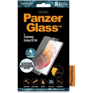 Hurtownia GSM - Gehärtetes Glas PanzerGlass E2E Pro Mikroriss Samsung Galaxy S21 Hüllenfreundlicher Fingerabdruck Antibakteriell schwarz/black - PZG182 - {ean13} - Hurt