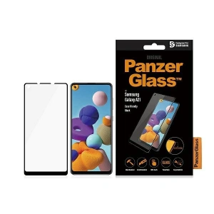 Hurtownia GSM - Tvrzené sklo PanzerGlass E2E Regular Samsung Galaxy A21 Case Friendly černé/black - PZG185 - {ean13} - Hurt