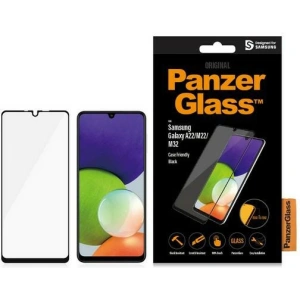 Wholesale PanzerGlass E2E Regular Samsung Galaxy A22 4G/M22/M32 Case Friendly black 7278 - PZG186 - {ean13} - Hurt