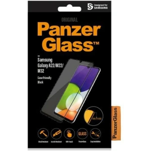 Wholesale PanzerGlass E2E Regular Samsung Galaxy A22 4G/M22/M32 Case Friendly black 7278 - PZG186 - {ean13} - Hurt