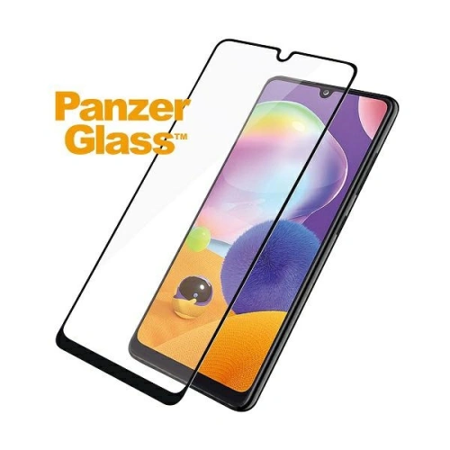 Szkło hartowane PanzerGlass E2E Regular Samsung Galaxy A31/A32 Case Friendly czarny/black
