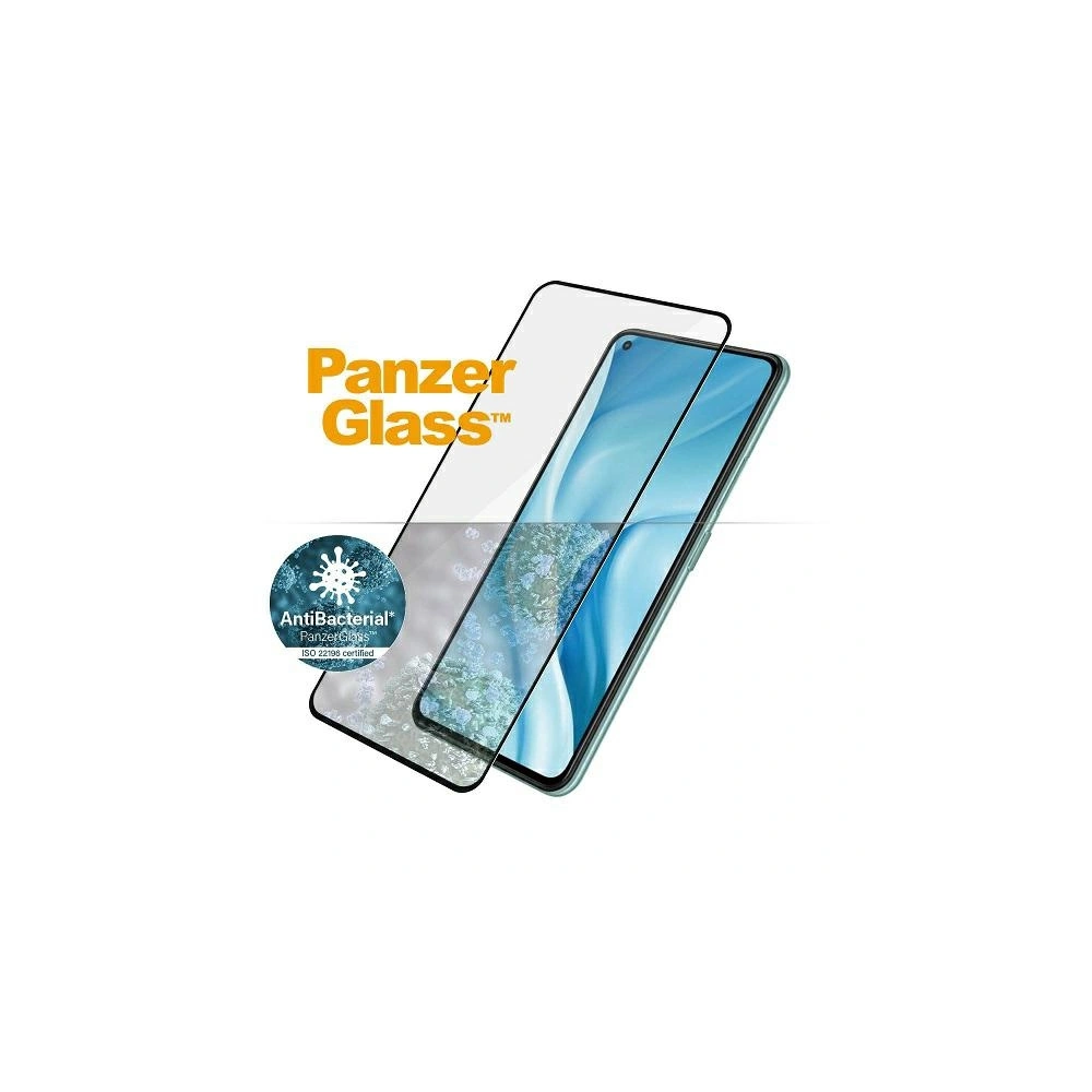 Hurtownia GSM - Tvrzené sklo PanzerGlass E2E Regular Xiaomi Mi 11 Lite 5G Case Friendly Antibakteriální černé/black - PZG198 - {ean13} - Hurt
