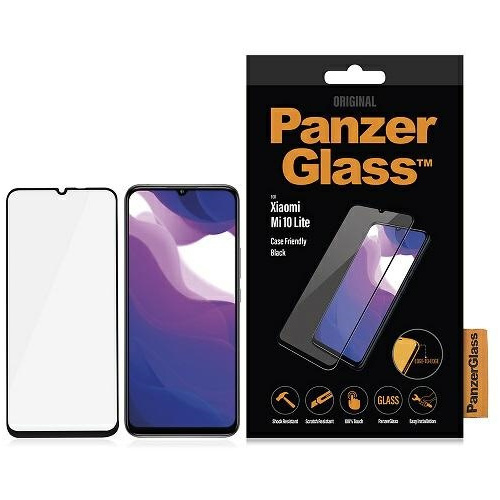 PanzerGlass Distributor - 5711724080265 - PZG199 - PanzerGlass E2E Regular Xiaomi Mi 10 Lite Case Friendly black - B2B homescreen