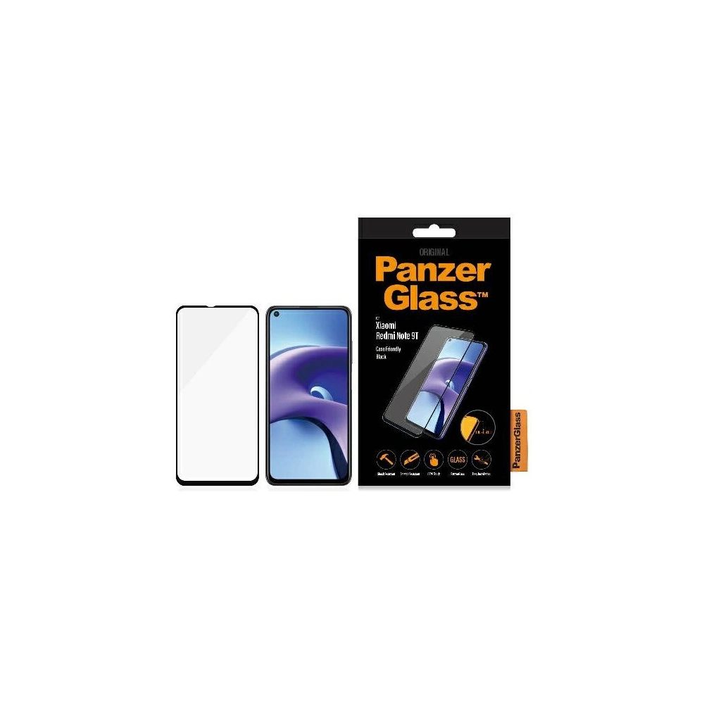 Hurtownia GSM - Tvrzené sklo PanzerGlass E2E Regular Xiaomi Redmi Note 9T Case Friendly - PZG206 - {ean13} - Hurt