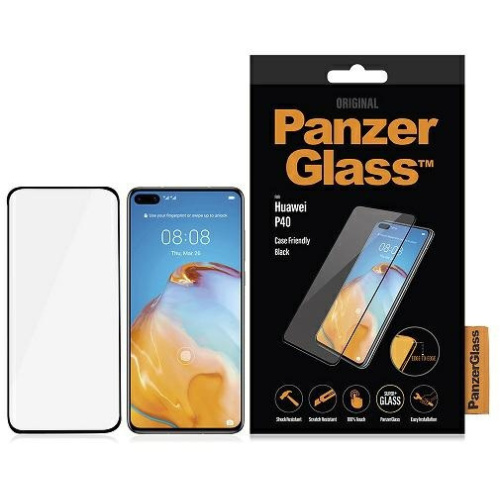 PanzerGlass Distributor - 5711724053696 - PZG207 - PanzerGlass E2E Super+ Huawei P40 Case Friendly black - B2B homescreen