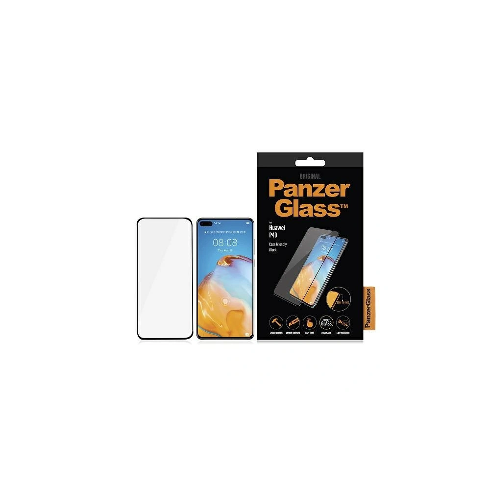Hurtownia GSM - Edzett üveg PanzerGlass E2E Super+ Huawei P40 Case Friendly fekete/black - PZG207 - {ean13} - Hurt