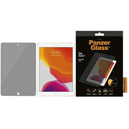 PanzerGlass Distributor - 5711724126734 - PZG208 - PanzerGlass E2E Super+ Apple iPad 10.2 2019/2020/2021 (7, 8, 9 gen) Case Friendly Privacy - B2B homescreen