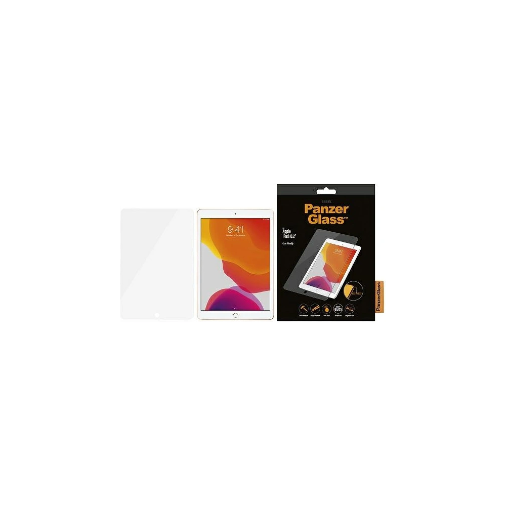 Hurtownia GSM - Sticlă securizată PanzerGlass E2E Super+ Apple iPad 10.2 2019/2020/2021 (7., 8. și 9. generație) Case Friendly - PZG210 - {ean13} - Hurt