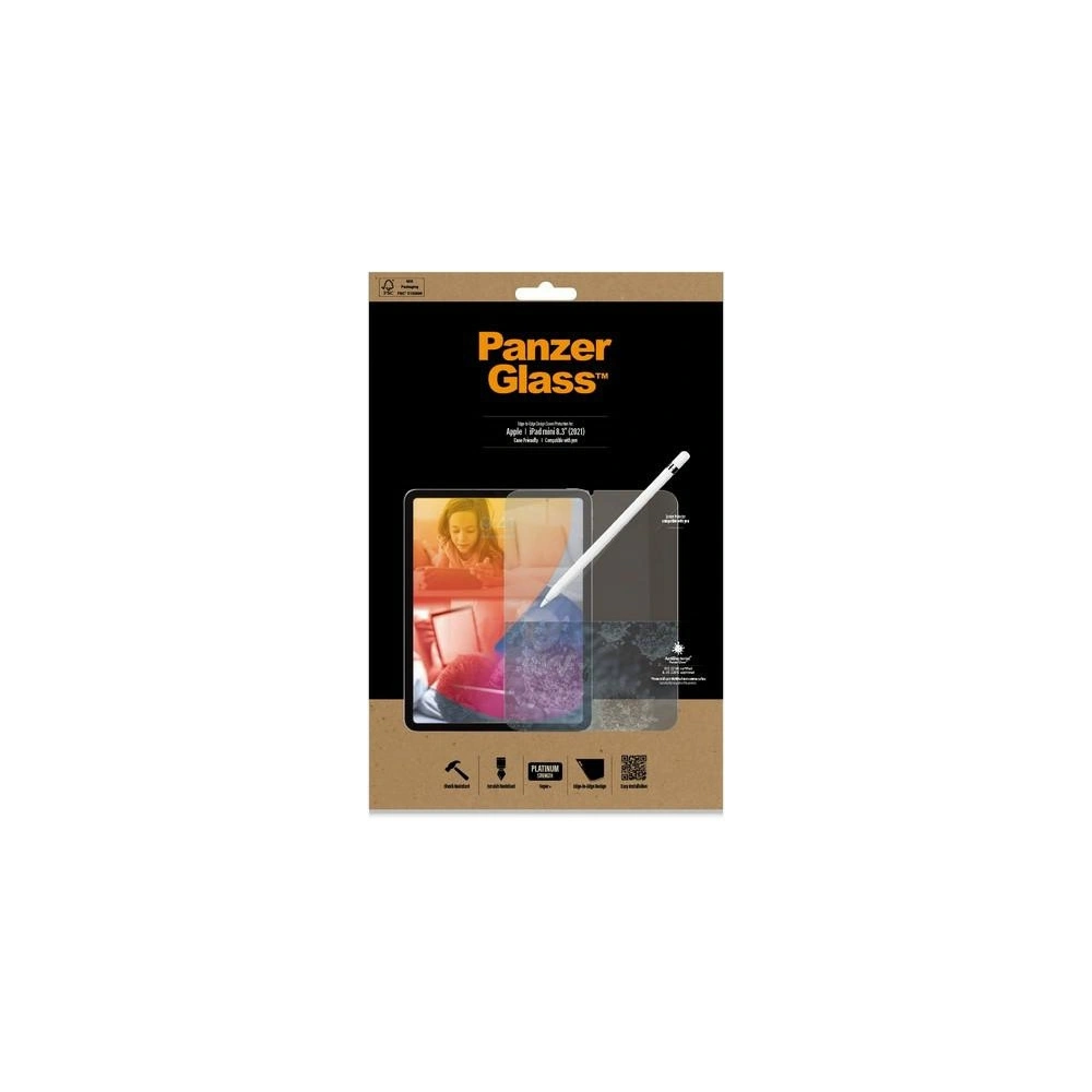 Wholesale PanzerGlass E2E Super+ Apple iPad mini 2021 6 gen / iPad mini 8.3" 2024 7gen Case Friendly 2739 - PZG211 - {ean13} - Hurt