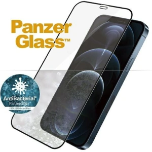 Hurtownia GSM - Tvrzené sklo PanzerGlass E2E Super+ Apple iPhone 12 Pro Max Case Friendly AntiBacterial Microfracture černé/black - PZG216 - {ean13} - Hurt