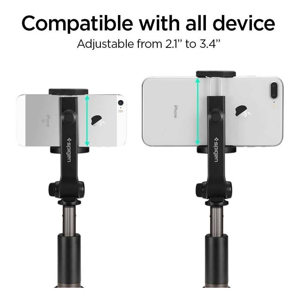Hurtownia GSM - Spigen S540W Bezdrátový selfie stick stativ černý - SPN732BLK - {ean13} - Hurt