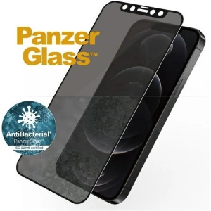 Hurtownia GSM - Tvrdé sklo PanzerGlass E2E Super+ Apple iPhone 12/12 Pro Case Friendly AntiBacterial Microfracture Privacy černé/black - PZG219 - {ean13} - Hurt