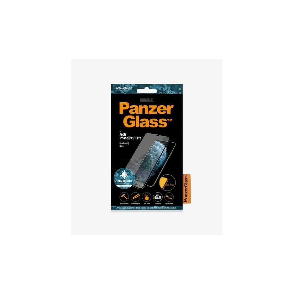 Wholesale PanzerGlass E2E Super+ Apple iPhone 11 Pro/XS/X Case Friendly black - PZG222 - {ean13} - Hurt