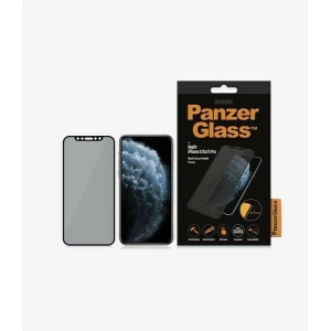 Hurtownia GSM - Sticlă securizată PanzerGlass E2E Super+ Apple iPhone 11 Pro/XS/X Case Friendly Privacy negru/black - PZG223 - {ean13} - Hurt