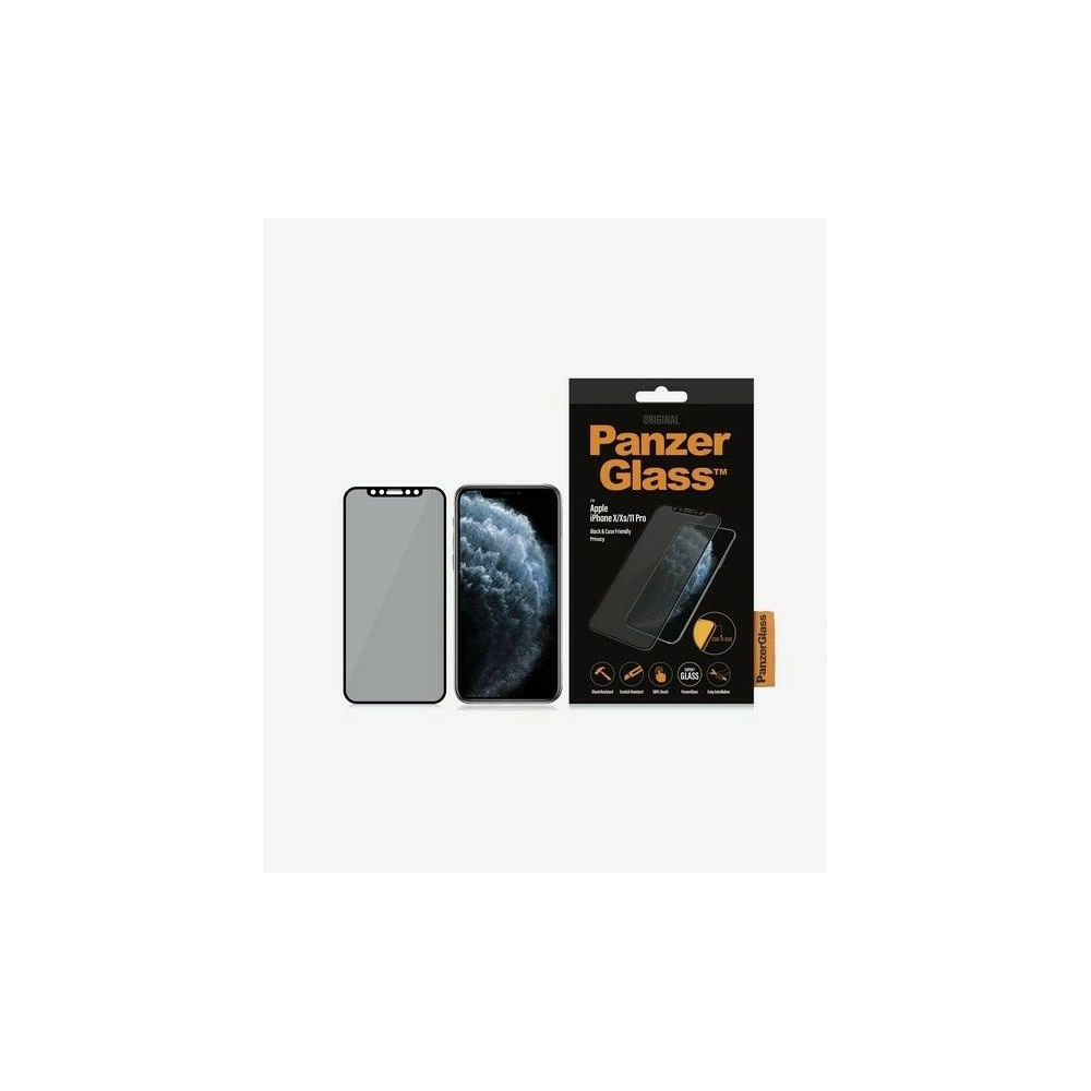 Wholesale PanzerGlass E2E Super+ Apple iPhone 11 Pro/XS/X Case Friendly Privacy black - PZG223 - {ean13} - Hurt