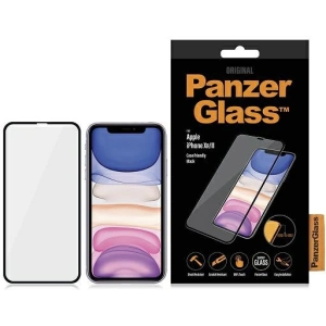Hurtownia GSM - Edzett üveg PanzerGlass E2E Super+ Apple iPhone 11/XR Case Friendly fekete/black - PZG224 - {ean13} - Hurt
