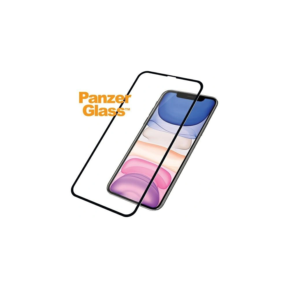 Hurtownia GSM - Sticlă securizată PanzerGlass E2E Super+ Apple iPhone 11/XR Case Friendly negru/black - PZG224 - {ean13} - Hurt