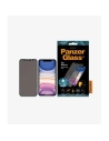 Sticlă securizată PanzerGlass E2E Super+ Apple iPhone 11/XR Case Friendly Privacy negru/black
