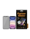 Sticlă securizată PanzerGlass E2E Super+ Apple iPhone 11/XR Case Friendly, CamSlider Privacy negru/black