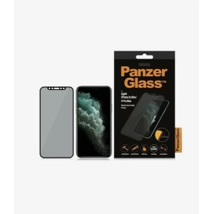 Hurtownia GSM - Sticlă securizată PanzerGlass E2E Super+ Apple iPhone 11 Pro Max/XS Max Caz Prietenos cu Privind negru/black - PZG229 - {ean13} - Hurt