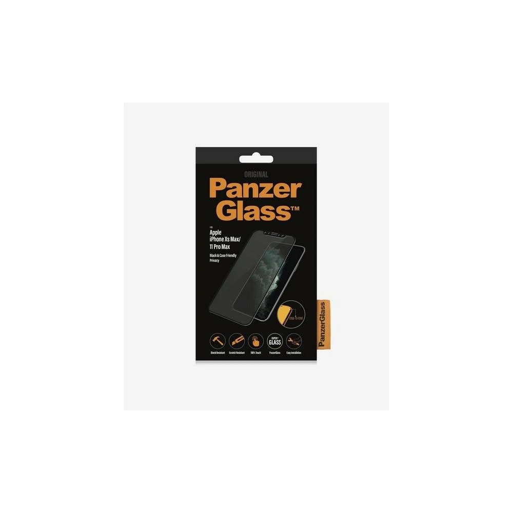 Hurtownia GSM - Gehärtetes Glas PanzerGlass E2E Super+ Apple iPhone 11 Pro Max/XS Max Case Friendly Privacy schwarz/black - PZG229 - {ean13} - Hurt