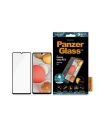 Edzett üveg PanzerGlass E2E Super+ Samsung Galaxy A42 5G Case Friendly Antibakteriális fekete/black